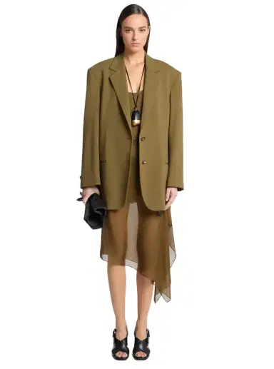Michael Kors Collection Ryan Stretch Wool Blazer | Thumbnail 1 Michael Kors Collection Ryan Stretch Wool Blazer | Thumbnail 1