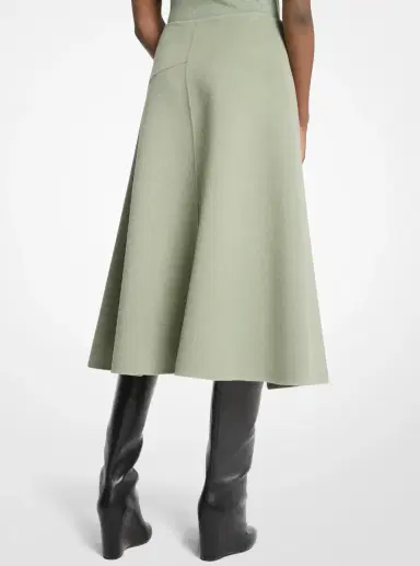 Michael Kors Collection Double Faced Wool Wrap Skirt | Thumbnail 2 Michael Kors Collection Double Faced Wool Wrap Skirt | Thumbnail 2