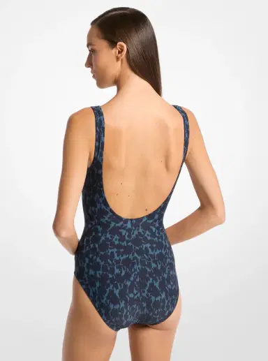 Michael Kors Collection Floral Swimsuit | Thumbnail 2 Michael Kors Collection Floral Swimsuit | Thumbnail 2