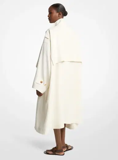 Michael Kors Collection Linen Wind Coat | Thumbnail 2 Michael Kors Collection Linen Wind Coat | Thumbnail 2