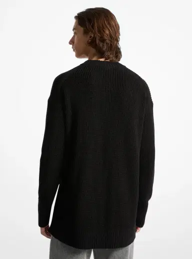 Michael Kors Collection Ribbed Cotton Sweater | Thumbnail 2 Michael Kors Collection Ribbed Cotton Sweater | Thumbnail 2