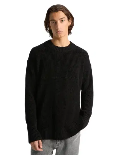 Michael Kors Collection Ribbed Cotton Sweater | Thumbnail 1 Michael Kors Collection Ribbed Cotton Sweater | Thumbnail 1