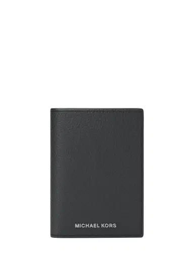 Michael Kors Collection Hudson Pebbled Leather Folio Card Case | Thumbnail 1 Michael Kors Collection Hudson Pebbled Leather Folio Card Case | Thumbnail 1