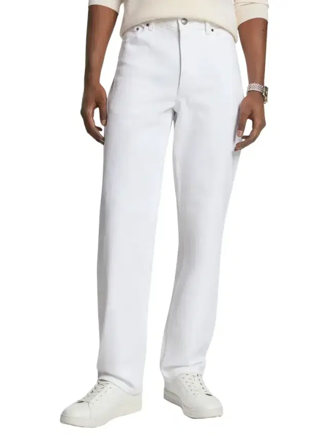 Finn Straight-Leg Stretch Denim Jeans Finn Straight-Leg Stretch Denim Jeans