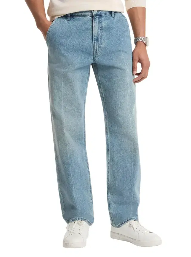 Finn Straight-Fit Stretch Denim Jeans Finn Straight-Fit Stretch Denim Jeans