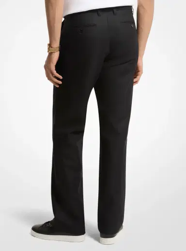 Michael Kors Collection Finn Linen and Cotton Chino Pants | Thumbnail 2 Michael Kors Collection Finn Linen and Cotton Chino Pants | Thumbnail 2