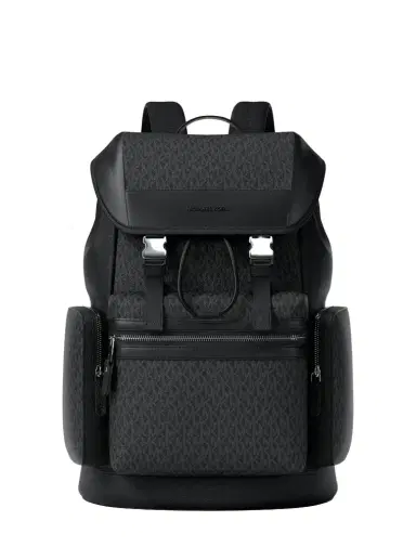 Michael Kors Collection Jet Set Signature Logo Backpack | Thumbnail 1 Michael Kors Collection Jet Set Signature Logo Backpack | Thumbnail 1