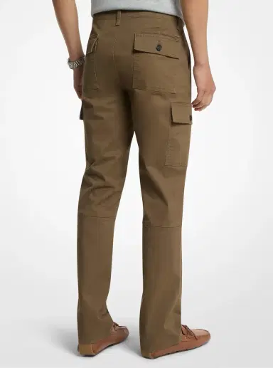 Michael Kors Collection Stretch Cotton Twill Cargo Pants | Thumbnail 2 Michael Kors Collection Stretch Cotton Twill Cargo Pants | Thumbnail 2