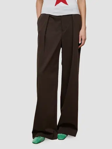 Staud Women's Maysen Pleated Pants | Thumbnail 2 Staud Women's Maysen Pleated Pants | Thumbnail 2