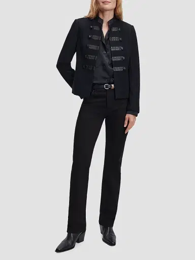 rag & bone Women's Mercer Regalia Wool Blazer - Black | Thumbnail 2 rag & bone Women's Mercer Regalia Wool Blazer - Black | Thumbnail 2