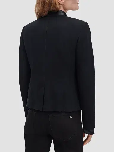 rag & bone Women's Mercer Regalia Wool Blazer - Black | Thumbnail 3 rag & bone Women's Mercer Regalia Wool Blazer - Black | Thumbnail 3