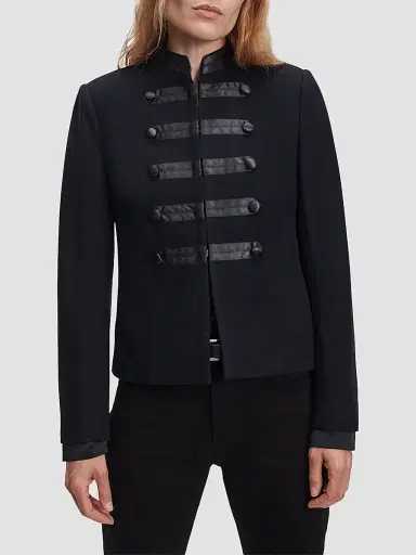 rag & bone Women's Mercer Regalia Wool Blazer - Black | Thumbnail 4 rag & bone Women's Mercer Regalia Wool Blazer - Black | Thumbnail 4