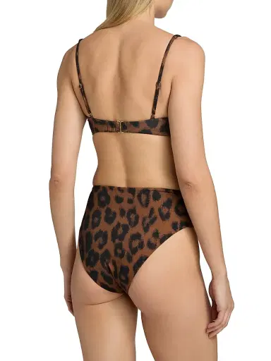 Beach Riot Women's Lulu Animal-Print Bikini Top - Caramel Leopard | Thumbnail 5 Beach Riot Women's Lulu Animal-Print Bikini Top - Caramel Leopard | Thumbnail 5