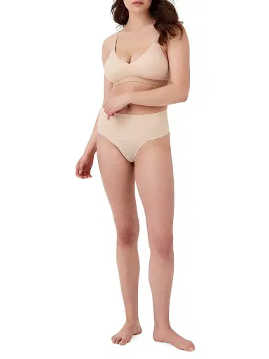 Spanx Undie-tectable Shaping Thong - Soft Nude | Thumbnail 2 Spanx Undie-tectable Shaping Thong - Soft Nude | Thumbnail 2