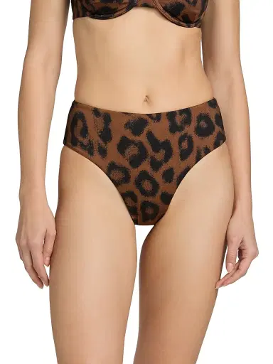 Beach Riot Women's Rozli Animal-Print Bikini Bottom - Caramel Leopard | Thumbnail 3 Beach Riot Women's Rozli Animal-Print Bikini Bottom - Caramel Leopard | Thumbnail 3