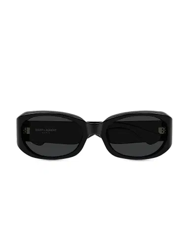 Saint Laurent Women's 57MM Rectangular Sunglasses - Black | Thumbnail 2 Saint Laurent Women's 57MM Rectangular Sunglasses - Black | Thumbnail 2