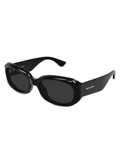 Saint Laurent Women's 57MM Rectangular Sunglasses - Black | Thumbnail 1 Saint Laurent Women's 57MM Rectangular Sunglasses - Black | Thumbnail 1