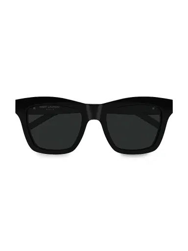 Saint Laurent Women's 52MM Square Sunglasses - Black | Thumbnail 2 Saint Laurent Women's 52MM Square Sunglasses - Black | Thumbnail 2