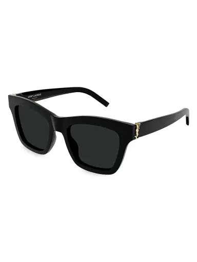 Saint Laurent Women's 52MM Square Sunglasses - Black | Thumbnail 1 Saint Laurent Women's 52MM Square Sunglasses - Black | Thumbnail 1