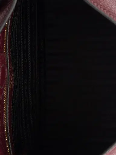 Prada Women's Leather Shoulder Bag - Dark Red | Thumbnail 6 Prada Women's Leather Shoulder Bag - Dark Red | Thumbnail 6
