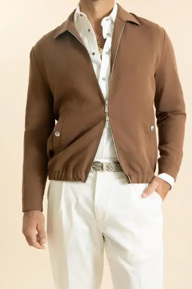 ELEVENTY Zip Bomber Jacket | Thumbnail 3 ELEVENTY Zip Bomber Jacket | Thumbnail 3