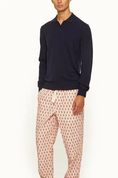 Orlebar Brown BRUNO PULLOVER - NIGHT IRIS | Thumbnail 2 Orlebar Brown BRUNO PULLOVER - NIGHT IRIS | Thumbnail 2