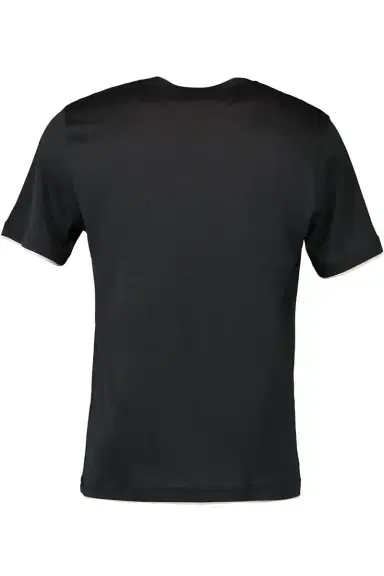 ELEVENTY Crewneck Contrast Tee - Black Sand | Thumbnail 5 ELEVENTY Crewneck Contrast Tee - Black Sand | Thumbnail 5