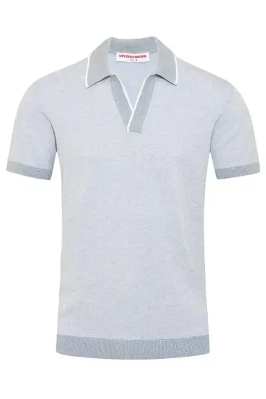 Orlebar Brown Horton Shirt - Surfside Blue | Thumbnail 1 Orlebar Brown Horton Shirt - Surfside Blue | Thumbnail 1