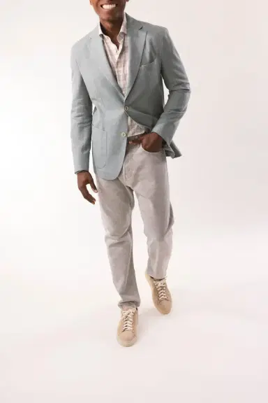 ELEVENTY Single Breasted Blazer - Military Green | Thumbnail 2 ELEVENTY Single Breasted Blazer - Military Green | Thumbnail 2