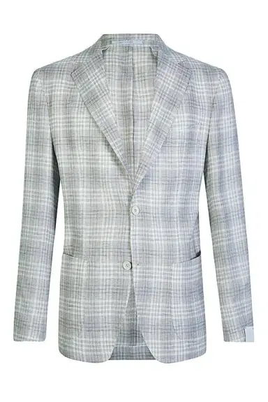 ELEVENTY Single Breasted Blazer - Military Plaid | Thumbnail 1 ELEVENTY Single Breasted Blazer - Military Plaid | Thumbnail 1