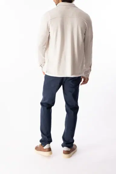 ELEVENTY Texas Shirt - Ivory | Thumbnail 4 ELEVENTY Texas Shirt - Ivory | Thumbnail 4