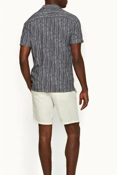 Orlebar Brown Travis Shirt - Midnight Navy | Thumbnail 3 Orlebar Brown Travis Shirt - Midnight Navy | Thumbnail 3