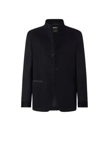 Zegna Navy Blue Oasi Cashmere Il Conte Jacket | Thumbnail 1 Zegna Navy Blue Oasi Cashmere Il Conte Jacket | Thumbnail 1