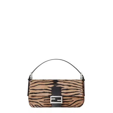 Fendi Baguette 26424 Tiger-print cavallino leather Re Edition bag | Thumbnail 1 Fendi Baguette 26424 Tiger-print cavallino leather Re Edition bag | Thumbnail 1