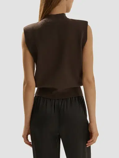 Favorite Daughter Women's The Whitney Sleeveless Top - Espresso | Thumbnail 3 Favorite Daughter Women's The Whitney Sleeveless Top - Espresso | Thumbnail 3