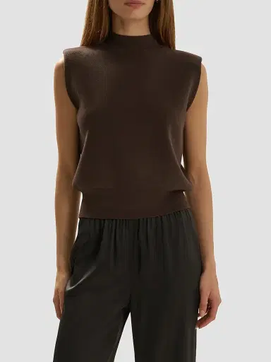 Favorite Daughter Women's The Whitney Sleeveless Top - Espresso | Thumbnail 4 Favorite Daughter Women's The Whitney Sleeveless Top - Espresso | Thumbnail 4