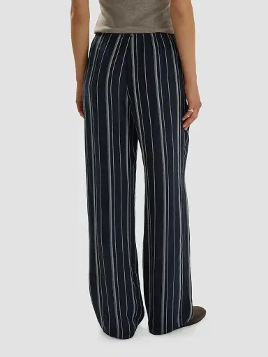 Favorite Daughter Women's The Everything Striped Pants - Midnight Grey - Size XS | Thumbnail 3 Favorite Daughter Women's The Everything Striped Pants - Midnight Grey - Size XS | Thumbnail 3