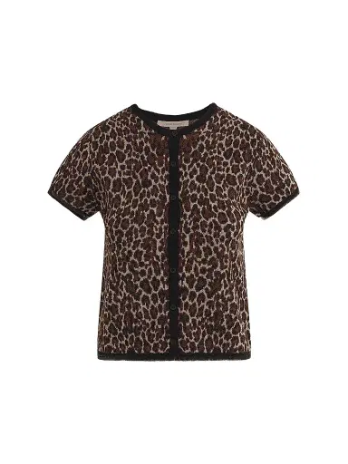 Favorite Daughter Women's The 9 To 5 Leopard-Print Cardigan - Leopard | Thumbnail 1 Favorite Daughter Women's The 9 To 5 Leopard-Print Cardigan - Leopard | Thumbnail 1
