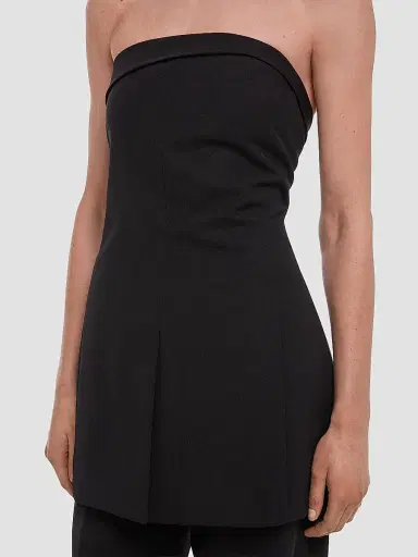 Helmut Lang Women's Sleeveless Blazer Top - Black | Thumbnail 5 Helmut Lang Women's Sleeveless Blazer Top - Black | Thumbnail 5
