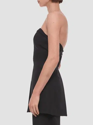 Helmut Lang Women's Sleeveless Blazer Top - Black | Thumbnail 6 Helmut Lang Women's Sleeveless Blazer Top - Black | Thumbnail 6