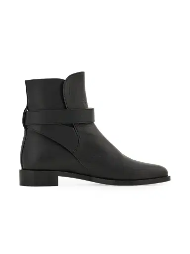Ferragamo Women's Zanira Leather Ankle Boots - Nero | Thumbnail 6 Ferragamo Women's Zanira Leather Ankle Boots - Nero | Thumbnail 6