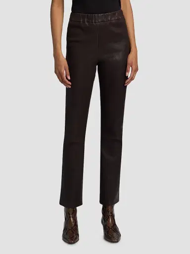 Arma Women's River Leather Pants - Coffee Bean | Thumbnail 3 Arma Women's River Leather Pants - Coffee Bean | Thumbnail 3