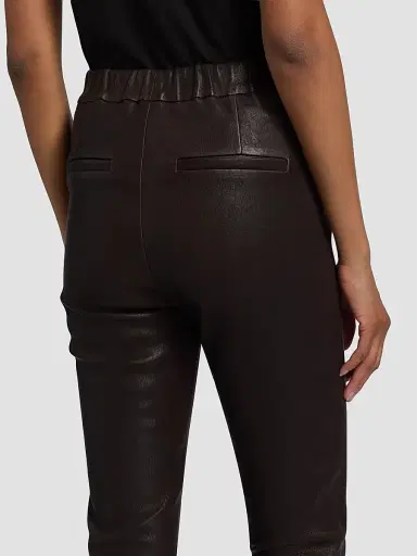 Arma Women's River Leather Pants - Coffee Bean | Thumbnail 6 Arma Women's River Leather Pants - Coffee Bean | Thumbnail 6