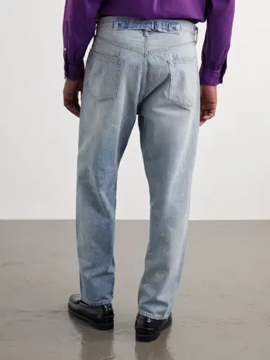 A.PRESSE No. 37 Wide-Leg Distressed Jeans - Men | Thumbnail 4 A.PRESSE No. 37 Wide-Leg Distressed Jeans - Men | Thumbnail 4