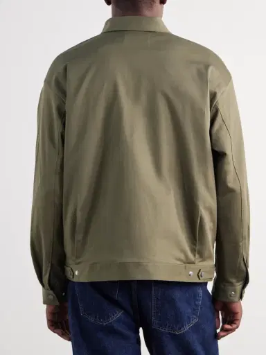 NN07 Petrus 1420 Organic Stretch-Cotton Satin Jacket - Men | Thumbnail 4 NN07 Petrus 1420 Organic Stretch-Cotton Satin Jacket - Men | Thumbnail 4