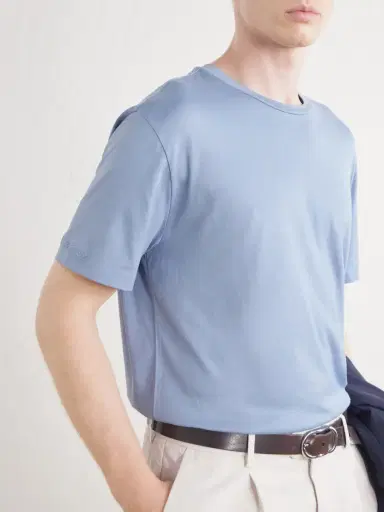 Ralph Lauren Purple Label Cotton-Jersey T-Shirt - Men | Thumbnail 5 Ralph Lauren Purple Label Cotton-Jersey T-Shirt - Men | Thumbnail 5