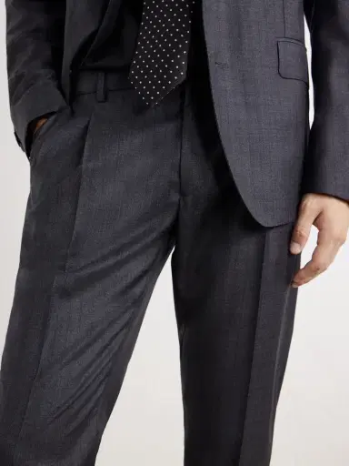 Dolce & Gabbana Straight-Leg Pleated Pinstriped Virgin Wool Trousers - Men | Thumbnail 5 Dolce & Gabbana Straight-Leg Pleated Pinstriped Virgin Wool Trousers - Men | Thumbnail 5