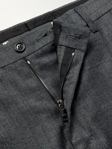 Dolce & Gabbana Straight-Leg Pleated Pinstriped Virgin Wool Trousers - Men | Thumbnail 6 Dolce & Gabbana Straight-Leg Pleated Pinstriped Virgin Wool Trousers - Men | Thumbnail 6