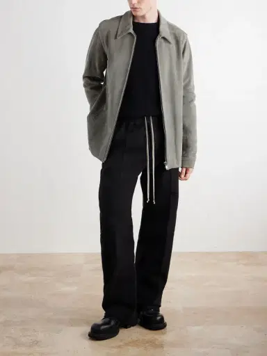 Rick Owens Brad Suede Jacket - Men | Thumbnail 2 Rick Owens Brad Suede Jacket - Men | Thumbnail 2