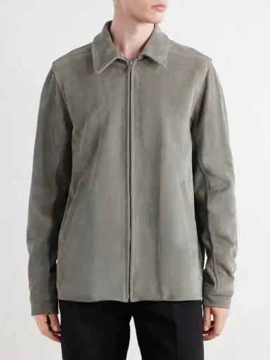 Rick Owens Brad Suede Jacket - Men | Thumbnail 3 Rick Owens Brad Suede Jacket - Men | Thumbnail 3